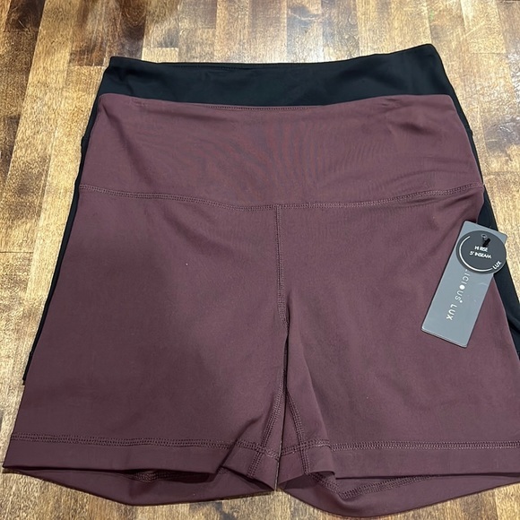 Yogalicious Pants - NWT SET OF TWO BIKER SHORTS YOGALICIOUS